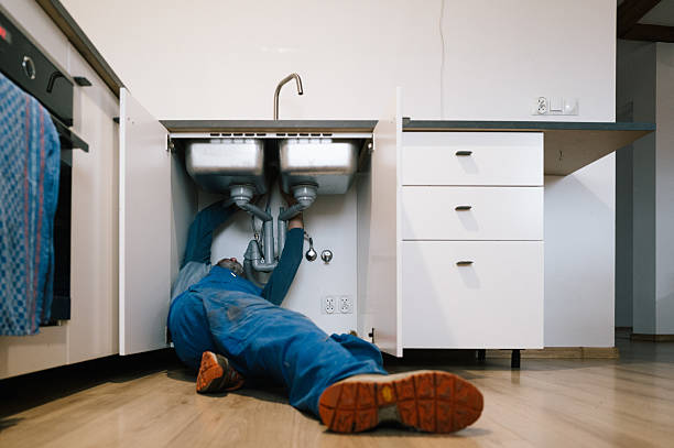 Professional Emergency Plumber technician working in Woodville, MA